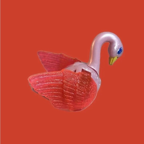 Littlest Pet Shop Swan McDonald's Happy Meal toy #1 Vintage 1995 Toy Figures LPS - Picture 3 of 5